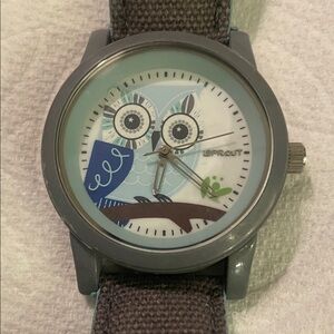 ISprout Women's Owl Design Gray Watch